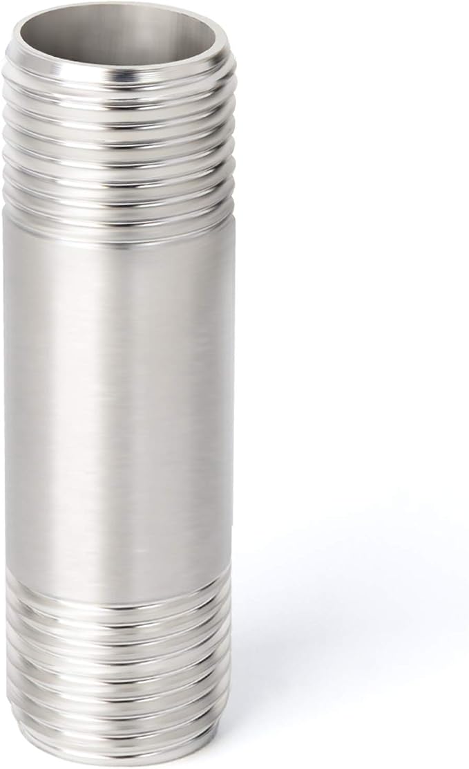 TAISHER 4PCS Stainless Steel Pipe Fittings, 3/8" NPT x 3/8" NPT Male Threaded - Image 7
