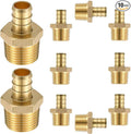 Lidertik PEX Fittings 1/2 Inch Male NPT Adapter, 1/2" PEX F1807 to 1/2" NPT by LidertikWaterHammerArrestor