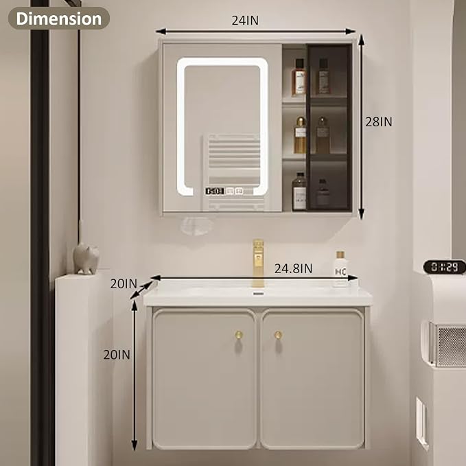 Bathroom Vanity - 24IN Luxurious Bathroom Vanity - Image 2