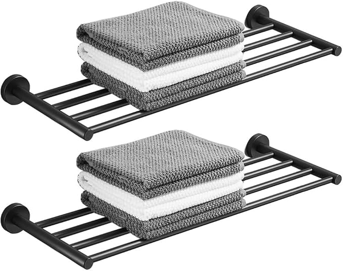 30 Inch Bathroom Towel Rack, Hotel Style Towel Racks - Image 7