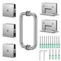 Shower Door Hardware Kit 304 Stainless Steel by RemixOri