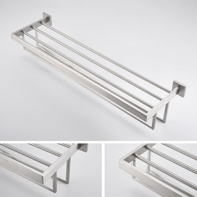 KOKOSIRI Towel Rack 32-Inch Bathroom Towel Shelves - Image 7