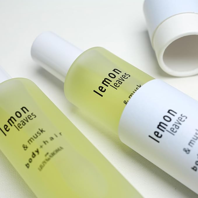 Liliya's Aroma Lemon Leaves After-Shower Body Spray | Clean Scented Hair Mist | - Image 3