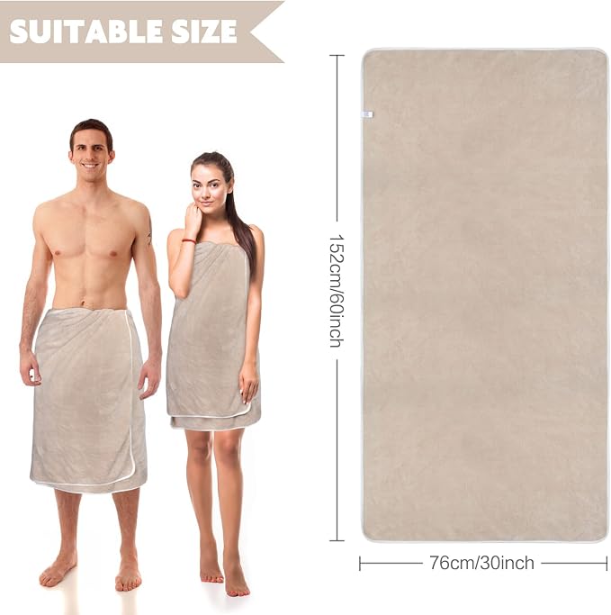 KinHwa Microfiber Bath Towel Large Bathroom Towel Absorbent Shower Towels Soft - Image 2