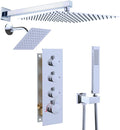 Enga Thermostatic Dual Shower System, All Functions Use Together & Volume by Enga