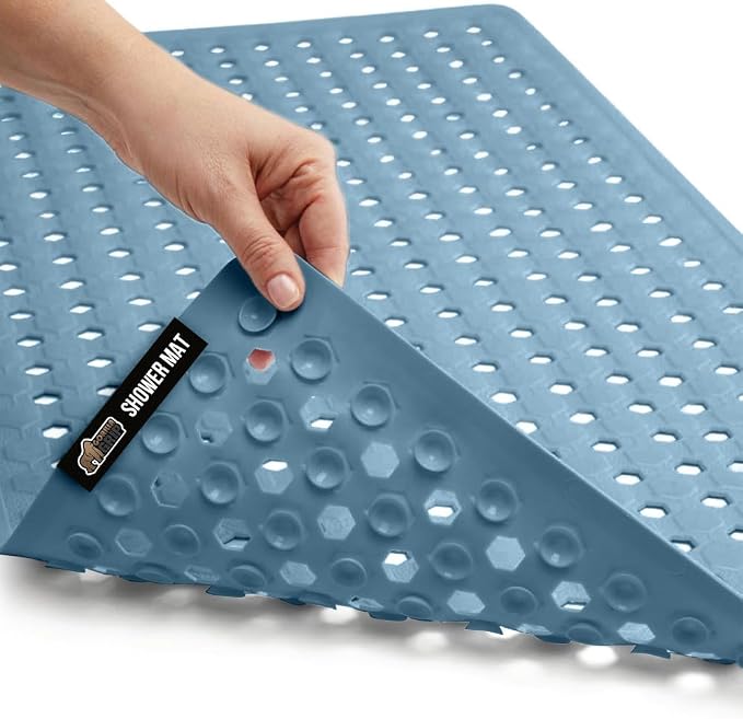 GORILLA GRIP Patented Bath Tub Shower Mat, Machine Washable Bathtub Floor Liner by GorillaGrip