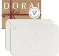 Dorai Home Bath Stone Mat 23.6"x15.4"| Luxury Diatomite Stone Bath Mat |Quickly by DoraiHome