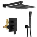 SHAMANDA Brass Rainfall Shower System, Luxuly Bathroom Shower Faucet Combo Set by SHAMANDA