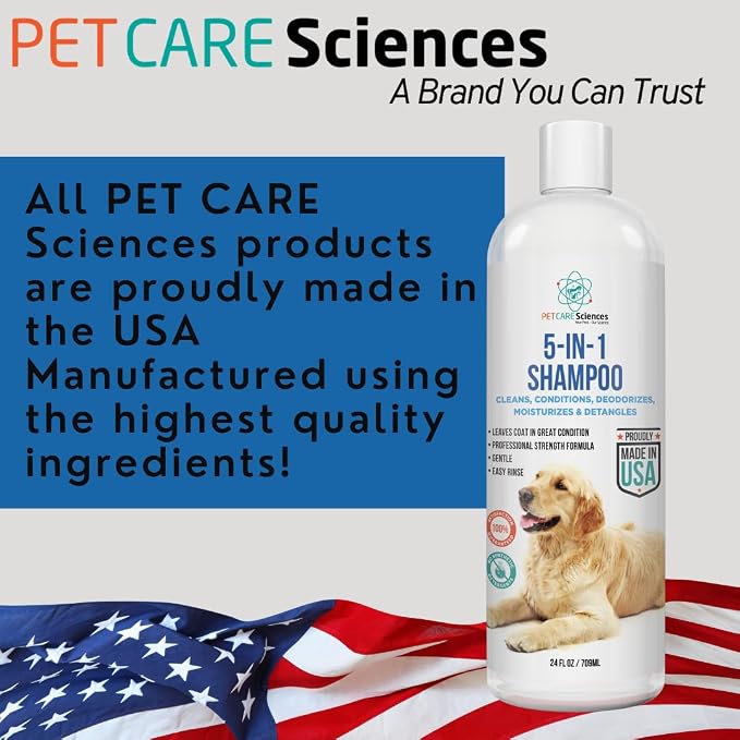 8 floz 5 in 1 Dog Shampoo for Itchy Skin - Image 6