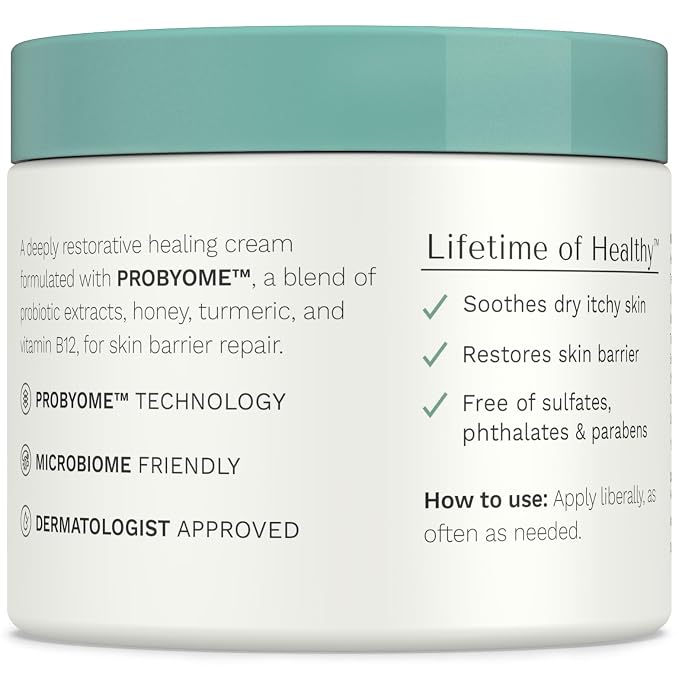 Yobee Body & Face Cream for Dry, Itchy Skin, Eczema & Psoriasis, Dermatologist - Image 8