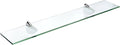 Spancraft Glass O-6x12-Chrome Oriole Glass Shelf by Spancraft