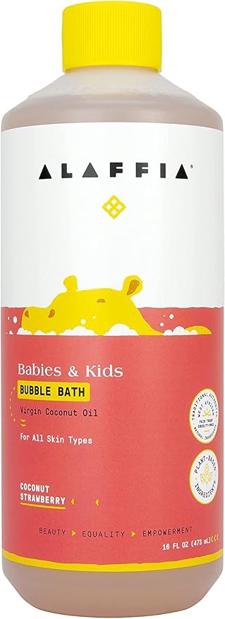 Alaffia Babies and Kids Bubble Bath, Gentle Bath Essentials - Image 7