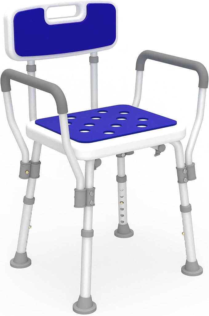 Shower Chair for Inside Shower，500 lbs Heavy Duty Bath Seat for Elderly and by Unknown