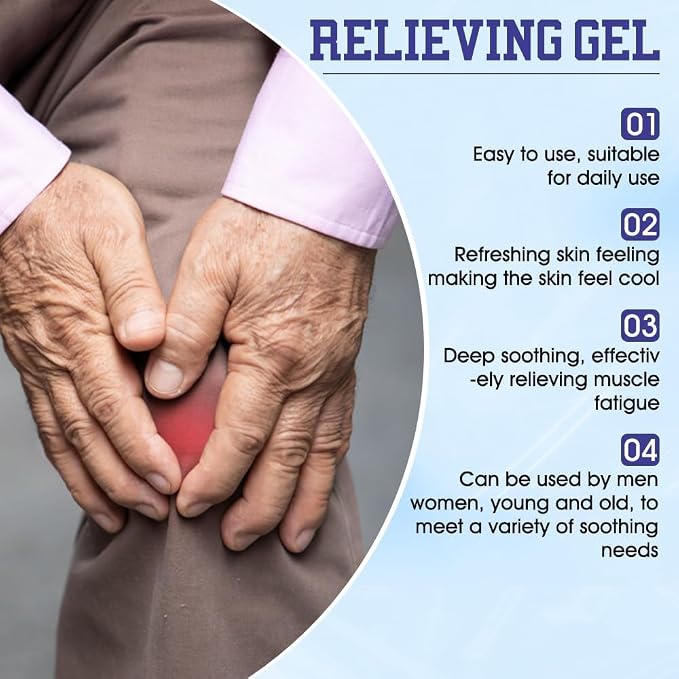 Soothing Cooling Gel 100g, Relieve Muscle Tension, Sports Soothing Cooling Body - Image 3
