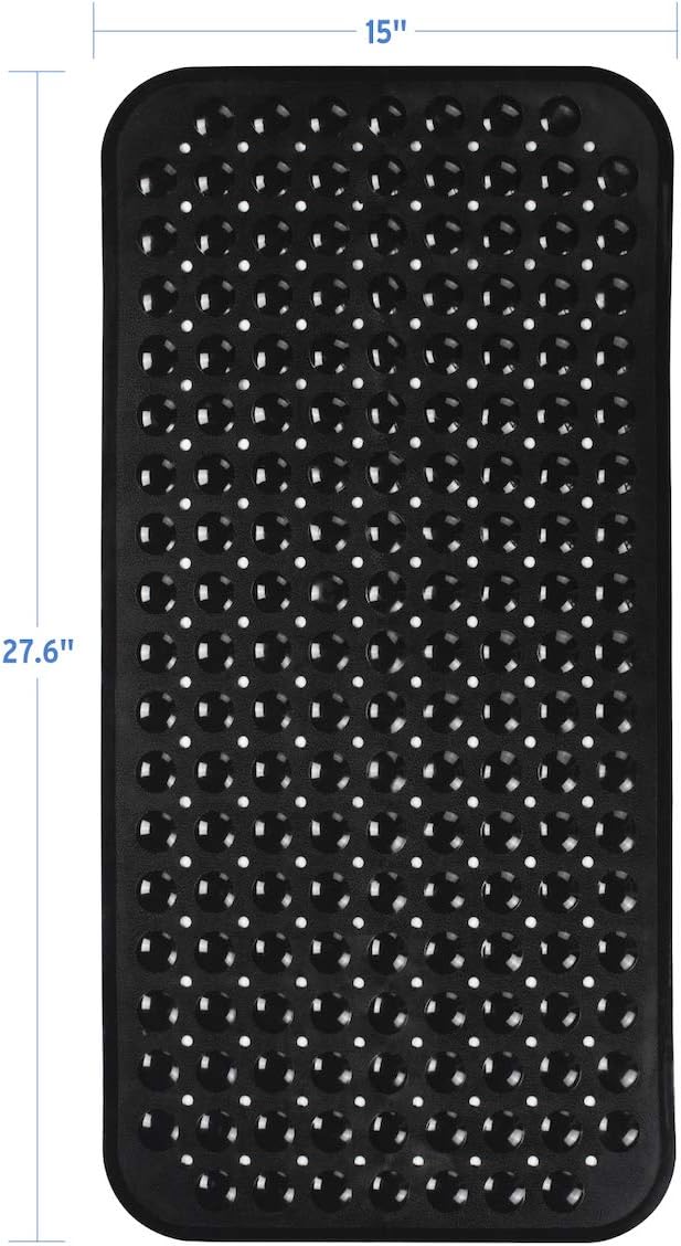 AmazerBath Bath Tub Mat, Medium Size 27.6 x 15 Inches Non-Slip Shower Mats - Image 5