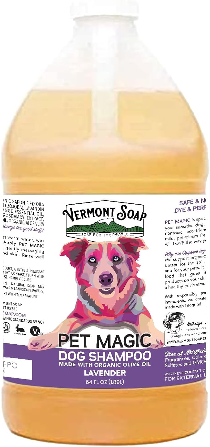 VERMONT SOAP Organics Pet Shampoo by VermontSoap