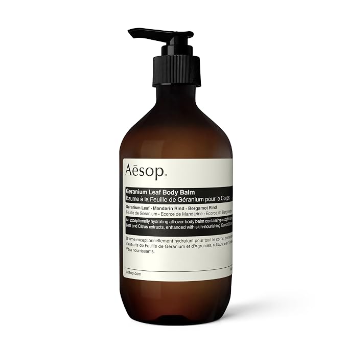 Aesop Geranium Leaf Body Balm | Soothing, Balancing Hydration by AesopUSA
