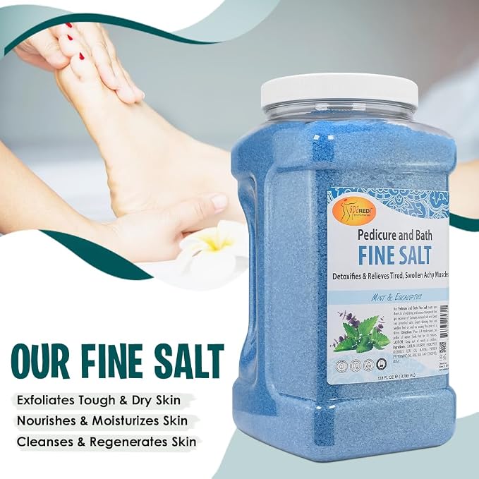 SPA REDI - Detox Foot Soak Pedicure and Bath Fine Salt, Mint and Eucalyptus - Image 7
