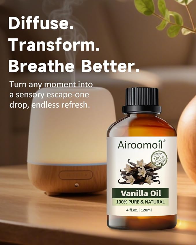 Pure Vanilla Essential Oil, 100% Natural Vanilla Bean Oil, Premium Grade - Image 2
