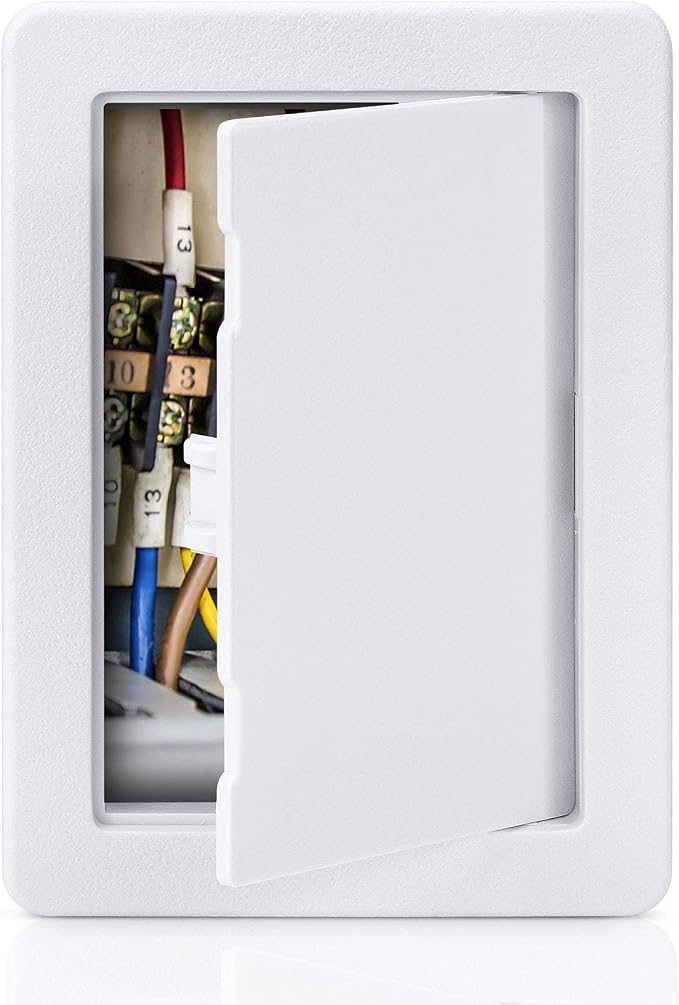 Plumbing Access Panel for Drywall 4 x 6 Inch Plastic Access Door Removable Wall by Unknown