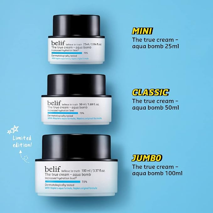 belif The True Cream Aqua Bomb Hydrating Moisturizer - Image 9