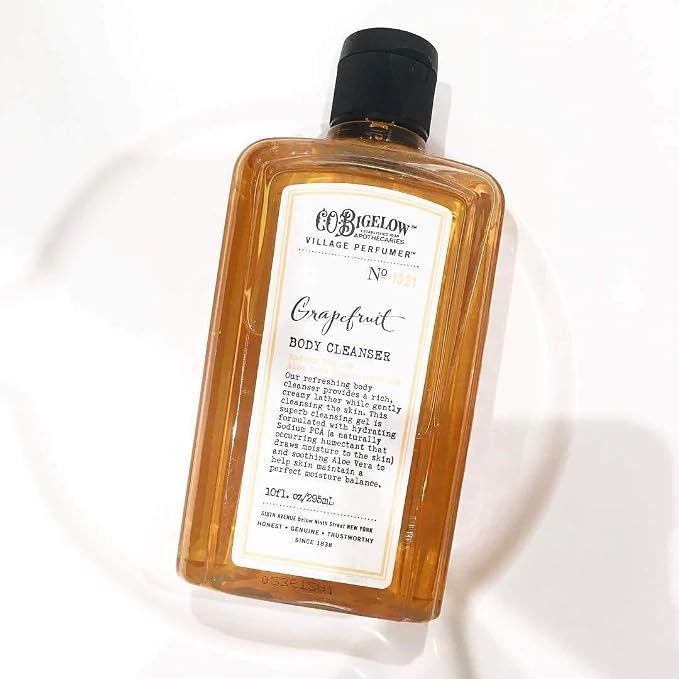 C.O. Bigelow Grapefruit Body Wash, Village Perfumer Moisturizing Body Wash - Image 8