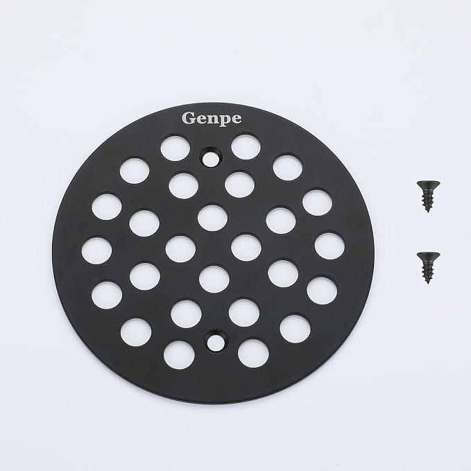 Round 4.25 Inch Screw-in Shower Drainer Cover Replacement 304 Stainless Steel - Image 5