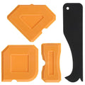 4 PCS Silicone Caulking Tool Set, Sealant Caulk Removal Finishing Grout Sealing by Unknown