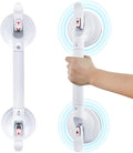 21inch Upgrade Suction Shower Grab Bar, Portable Shower Handle Bar Suction Grip by HEINSY