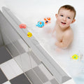 Splash Guard for Bathtub, 3.8" x 3.6" Silicone Bath Tub Splash Guard by Unknown