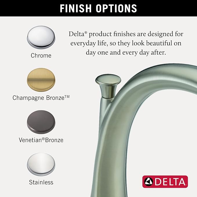 Delta Faucet Lahara 2-Handle Widespread Roman Tub Faucet - Image 6