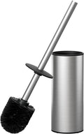 FORIOUS Toilet Brush and Holder Set Brushed Nickel, Heavy Duty 304 Stainless by FORIOUS