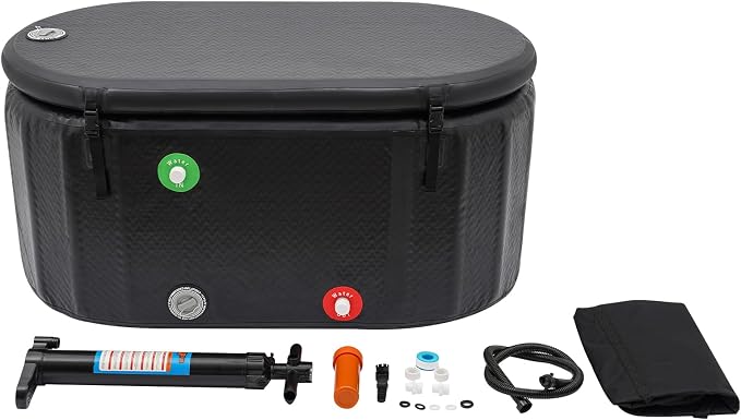 Ice Bathtub for Athletes, 72.65gal Inflatable Bathtub - Image 7