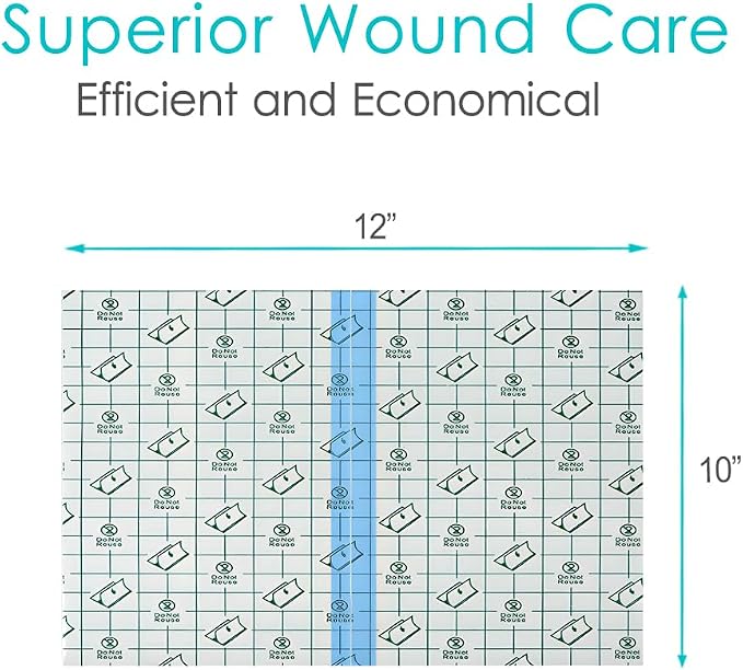 10" x 12" Shower Shields Wound Cover, Large Waterproof Bandages - Image 5