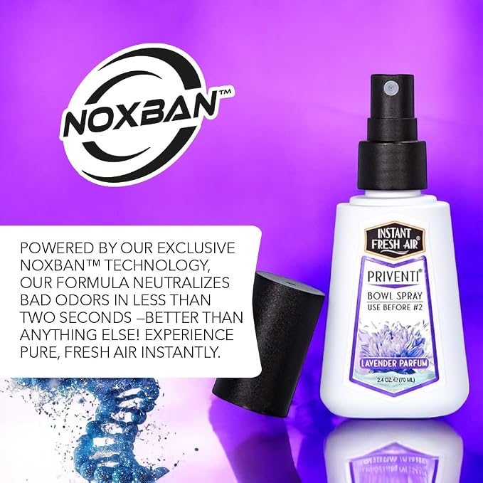 Signature PRIVENTI Toilet Spray, Lavender Parfum Bathroom Spray - Image 4