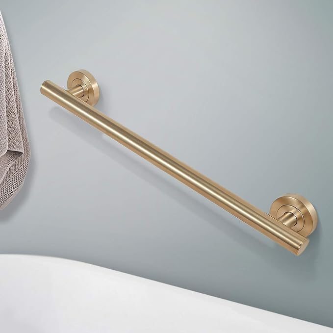 Lava Odoro Shower Grab Bar, Modern Stainless Steel Handicap Grab Bar - Image 6