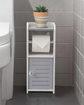 AOJEZOR Toilet Paper Holder Stand: PVC Bathroom Cabinet Storage by AOJEZORBathroomCabinets