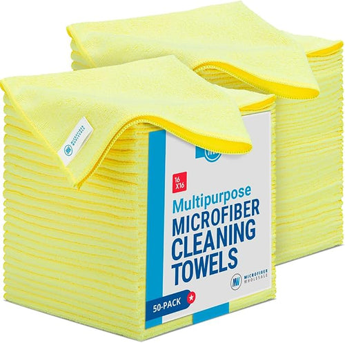16" x 16" All Purpose Microfiber Towels by MicrofiberWholesale