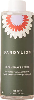 Dandylion Clean Paws No-Rinse Foaming Cleanser Refill – Gentle, Fragrance-Free by DandylionDogPawCleansers