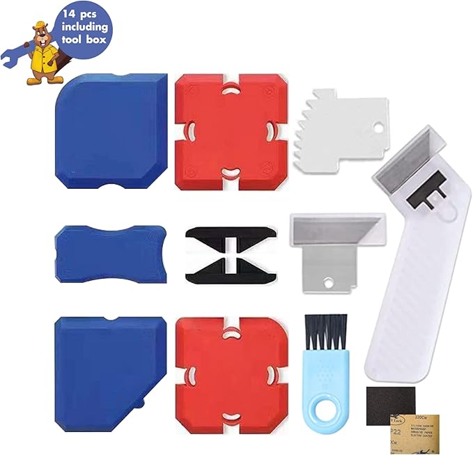 Silicone Profiling Kit, Professional Silicone Profiling Tool, Caulking Tool kit - Image 2