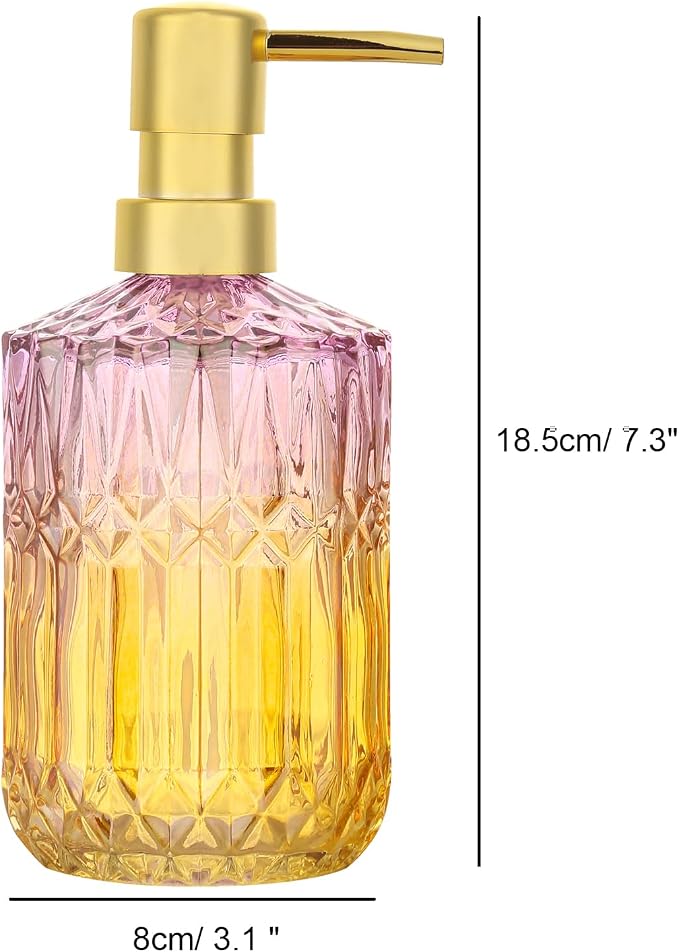 Soap Dispenser with Pump, Refillable Liquid Hand Soap Dish Soap Dispensers - Image 7