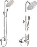 gotonovo SUS304 Outdoor Shower Fixture High Pressure Shower System Wall Mount 2 by HOME