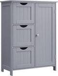 VASAGLE Floor Storage Cabinet, Freestanding Storage Unit by VASAGLEbySONGMICSHOME