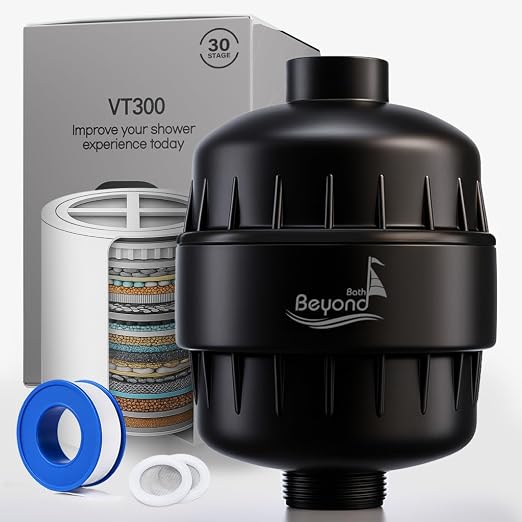 30 Stage Shower Filter Shower Head Filter High Output Softener Reduces Dry Skin by HighQualityYouCanTrust