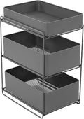 Asixxsix 3 Tier Under Sink Organizer, Pull Out Kitchen & Bathroom Storage by Asixxsix
