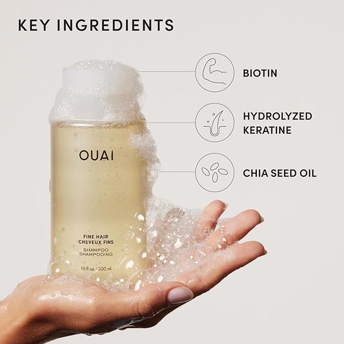 OUAI Fine Hair Shampoo Refill - Image 6