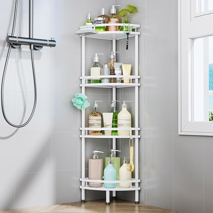 HapiRm Standing Corner Shower Caddy by HapiRm