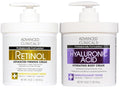 Advanced Clinicals Retinol Body Cream + Hyaluronic Acid Moisturizer 2pc by AdvancedClinicals