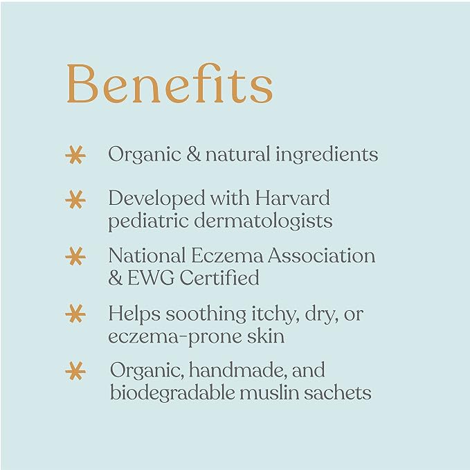 ELLAOLA Oatmeal Bath Soak for Babies Kids & Adults - Image 2