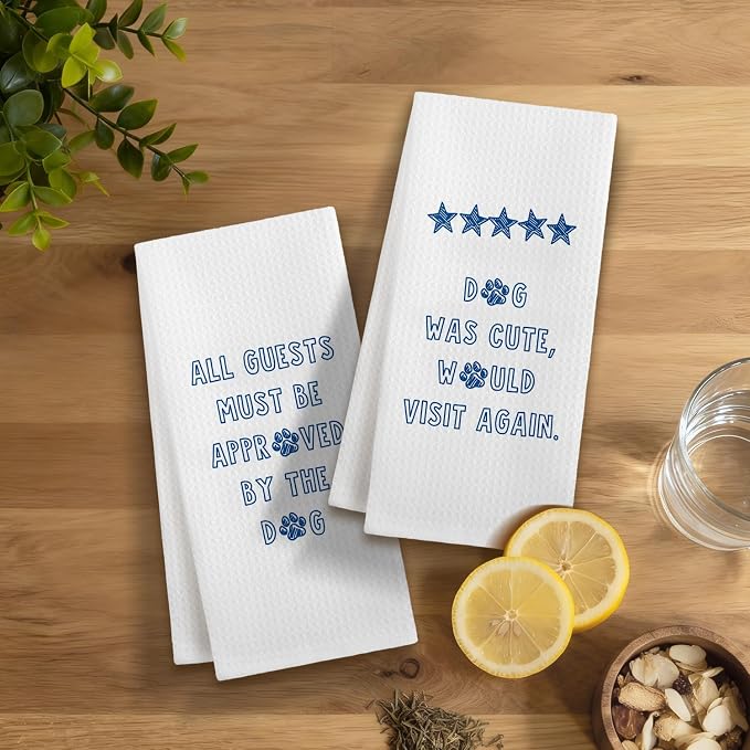 Funny Dog Kitchen Dish Towels, Gifts - Image 3